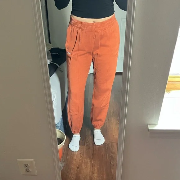 Nike Vibrant Orange Joggers - Picture 2 of 4